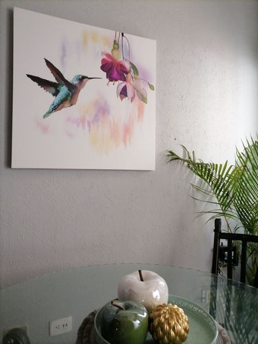 Customer photo review of Hummingbird Flowers
