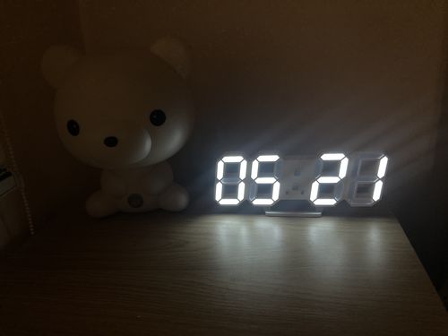 Customer photo review of ASTRONORD™ Digital LED Clock