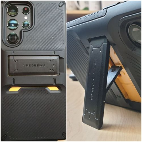 Customer photo review of Estuche VRS Quickstand PRO Samsung Galaxy S22 Ultra