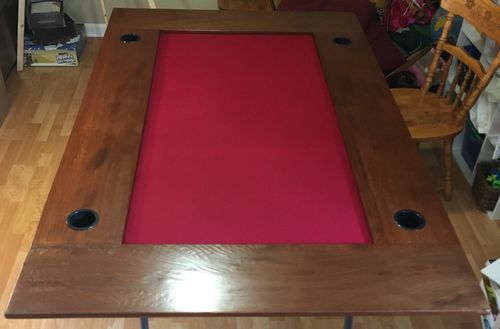 Customer photo review of Poker/Card Table Felt