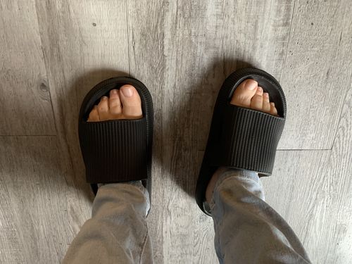 Customer photo review of Pantoufle orthopédique