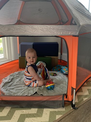 Customer photo review of Pop N' Go® Playpen