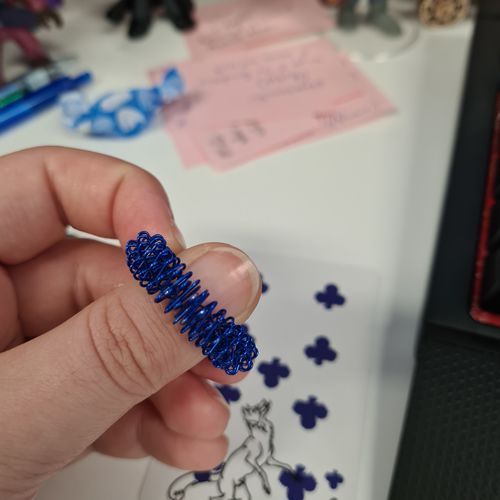 Customer photo review of Kaiko Finger Spikey Fidget - TWO stunning new colours