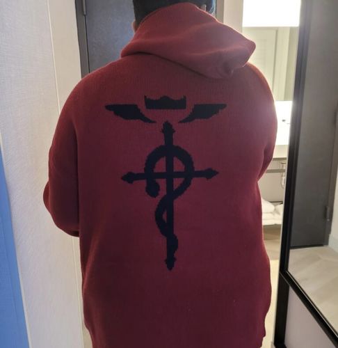 Customer photo review of Alchemist Cardigan