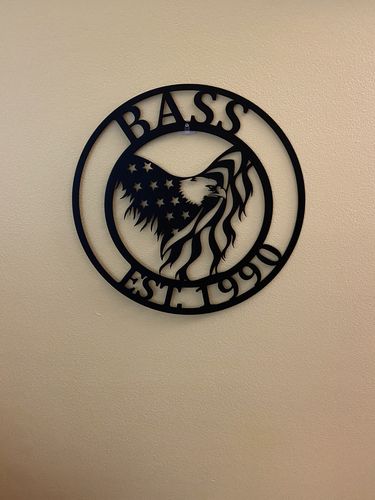 Customer photo review of Personalized Circular Eagle - Special Offer