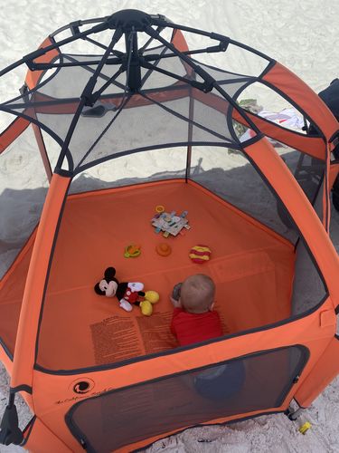 Customer photo review of Pop N' Go® Playpen