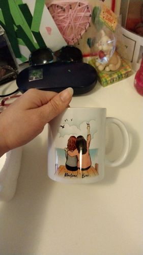 Customer photo review of Personalisierte Tassen Best Friends Tassen Bis zu 5 Personen