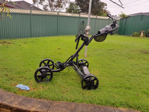Customer photo review of Swivel Wheel Conversion Kit for Clicgear