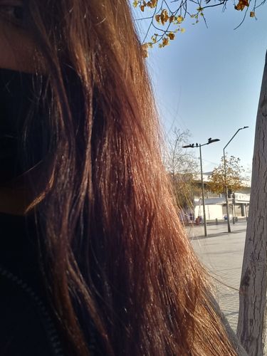 Reseña con foto de un cliente sobre Henna Jamila Hair