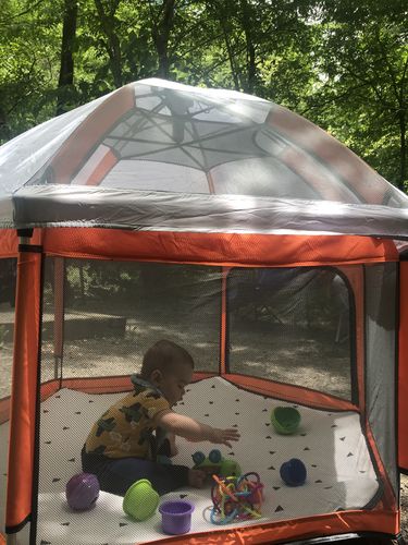 Customer photo review of Pop N' Go® Playpen