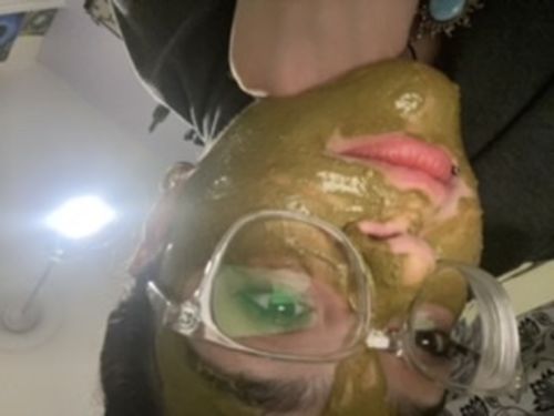 Customer photo review of The Deluxe Trifecta | Face Mask Bundle