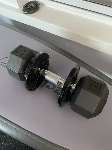 Customer photo review of 1.25 Pound Weight Clips