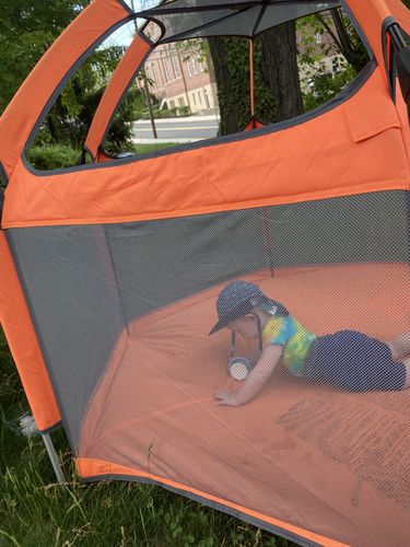 Customer photo review of Pop N' Go® Playpen