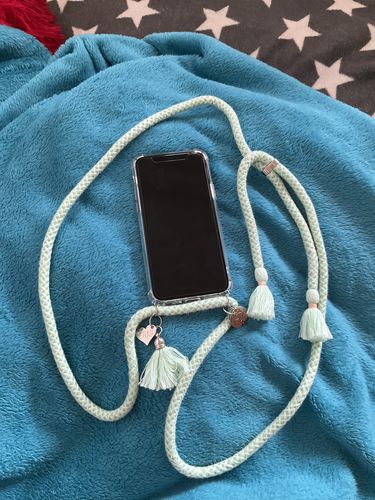 Customer photo review of Peppermint Handykette + Hülle