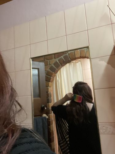 Customer photo review of My Sensory Space Detangler Hairbrush