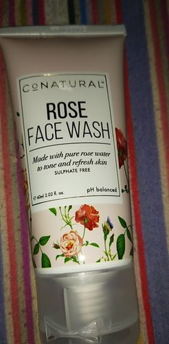 Customer photo review of Rose Face Wash