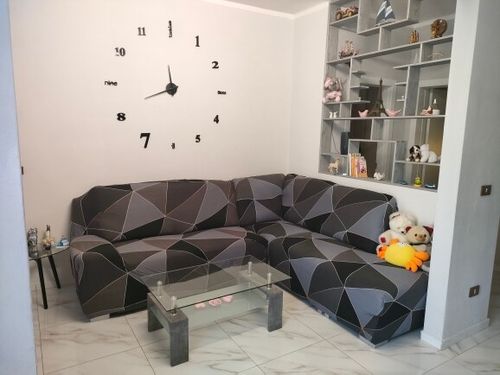 Customer photo review of L-Shaped Sofa Covers (Left Chase)