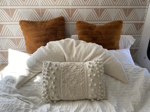 Customer photo review of Organic MoonWomb © ☾ Quilted Muslin