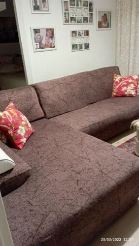 Customer photo review of L-Shaped Sofa Covers (Left Chase)