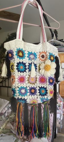 Customer photo review of 1976 Crochet Bag