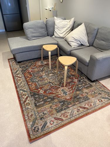 Customer photo review of Heritage Terracotta Rug