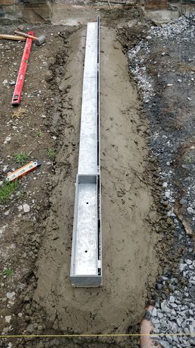 Customer photo review of ACO Raindrain Brickslot B125 Sump Unit