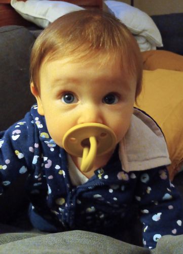 Customer photo review of Chupete Mango Nenina & Co