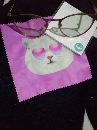 Customer photo review of MetroSunnies Geri Specs (Pink) / Replaceable Lens / Eyeglasses for Men and Women