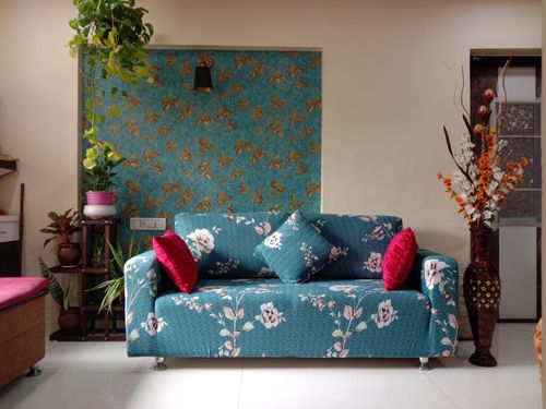 Customer photo review of Elastic Couch Cover