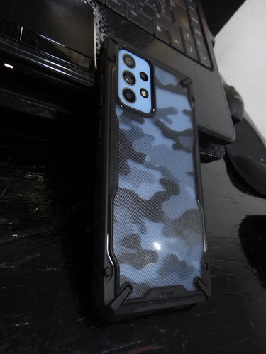 Customer photo review of Estuche Ringke Fusion X Samsung Galaxy A52s 5G / A52 - Camo