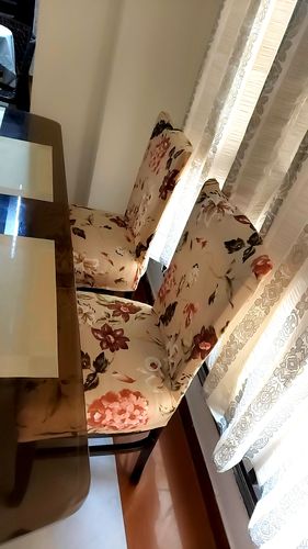 Customer photo review of Magic Universal Chair Cover