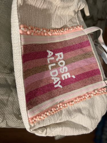 Customer photo review of Rose All Day Pink Large Tote