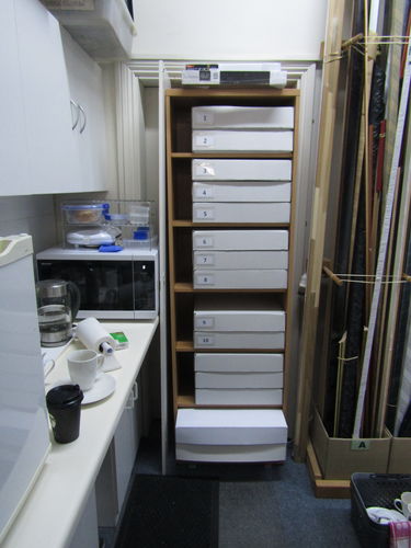 Customer photo review of Self-Locking Mailing Boxes White