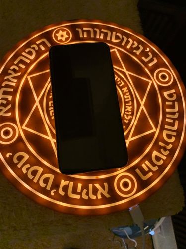 Customer photo review of Wireless Charging Pad