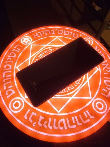 Customer photo review of Wireless Charging Pad