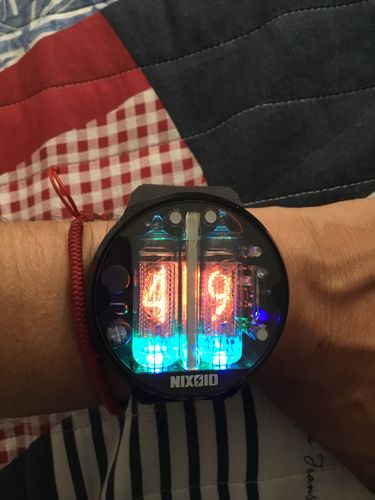 Customer photo review of Lot 1288 - NIXIE Watch