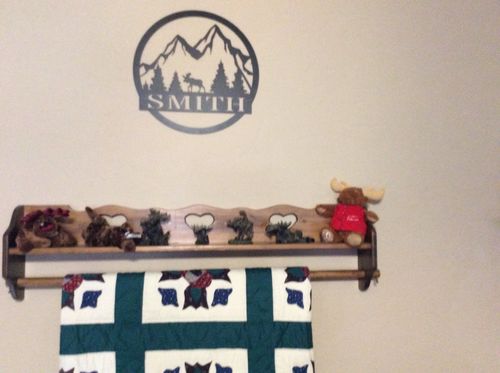 Customer photo review of Tree of Life Monogram