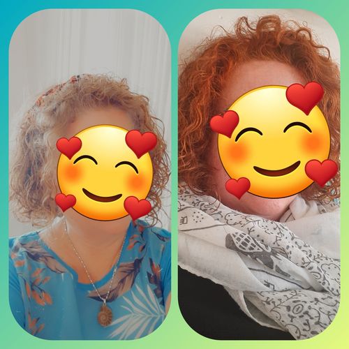 Reseña con foto de un cliente sobre Henna Jamila Hair