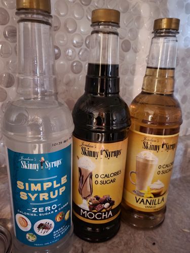 Customer photo review of Jordan's Skinny Mixes - Skinny Syrup Sugar Free 750ml