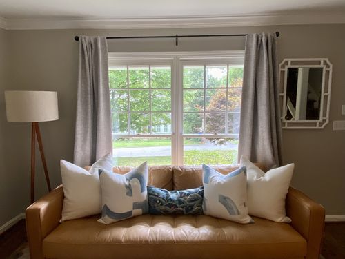 Customer photo review of Sepiessa Sky Pillow Cover