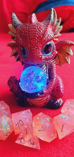 Customer photo review of Red Dragon Orb