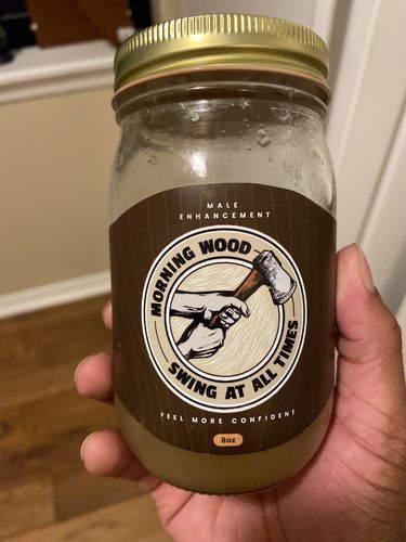 Customer photo review of Morning Wood Male Enhancer