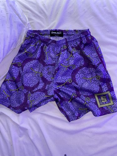 Customer photo review of Anime Mesh Shorts - Luffy