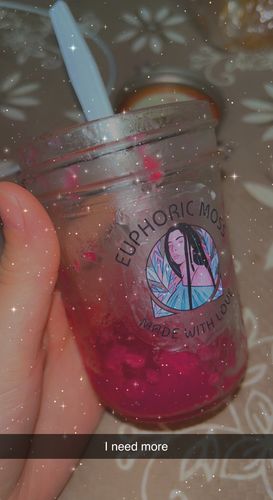Customer photo review of Dragon Fruit Sea Moss Gel