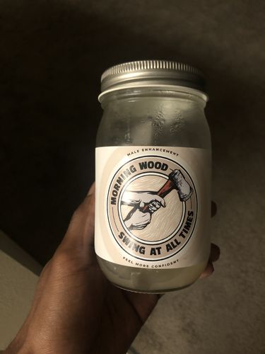 Customer photo review of Morning Wood Male Enhancer Gel