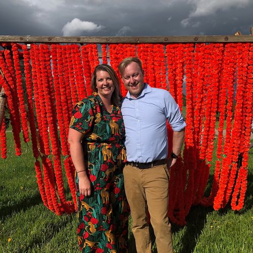 Customer photo review of Jaguar Paradise Black Animal Print Jumpsuit