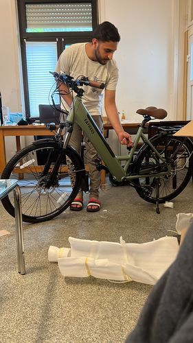Customer photo review of Fafrees F26 Pro 250W City Electric Bicycle Support Mobile APP 10Ah 25km/h 90km