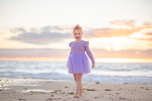 Customer photo review of BLUSH VIOLET TUTU DRESS