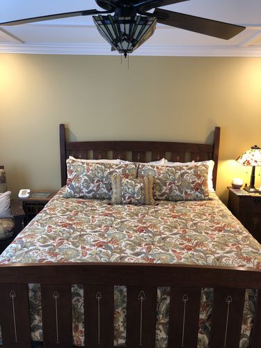 Customer photo review of August Multi 4-Piece Comforter Set By J Queen