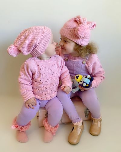 Customer photo review of PINK BEANIE